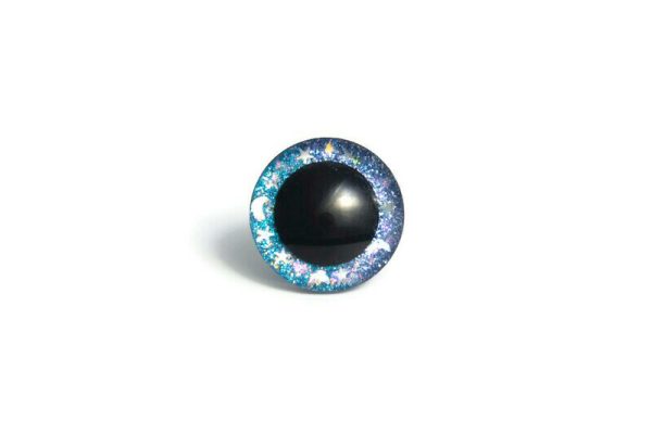10mm/12mm/16mm/18mm/20mm/25mm/30mm/35mm 3D Safety Glitter Eyes Doll Eyes For Amigurumi Crochet Stuffed Animal Toy - Image 6