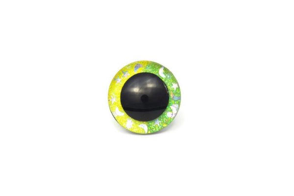 10pcs 10mm/12mm/16mm/18mm/20mm/25mm/30mm/35mm 3D Glitter Eyes Safety Doll Plastic Eyes For Amigurumi Crochet Stuffed Animal Toy - Image 4