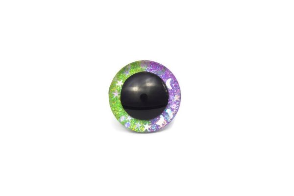 10pcs 10mm/12mm/16mm/18mm/20mm/25mm/30mm/35mm 3D Glitter Eyes Safety Doll Plastic Eyes For Amigurumi Crochet Stuffed Animal Toy - Image 6
