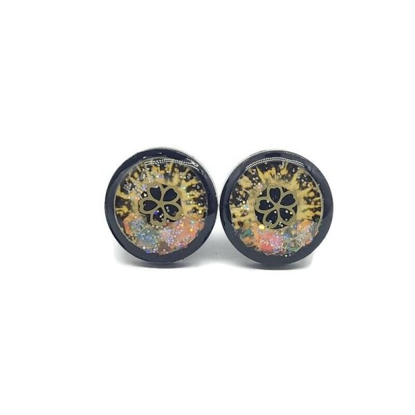 12mm/14mm/16mm/18mm Safety Glitter Colorful Animal Plastic Eyes come with washers - Image 2
