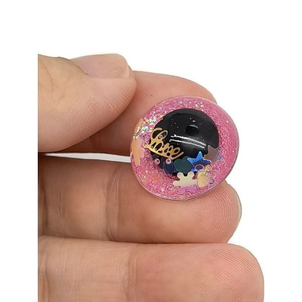12mm/15mm/20mm/22mm amigurumi eyes glitter plastic eyes for stuffed animals - Image 5