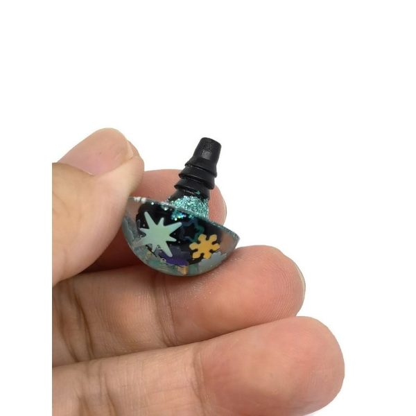 12mm safety eyes with glitter 15mm amigurumi eyes for crocheting doll 20mm plastic stuffed eyes 2pcs/lot - Image 6