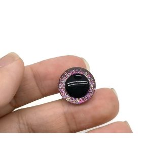 20pcs 12mm/14mm/16mm/20mm/25mm 3D glitter eyes safety Puppet Toy Plush Toy Color Doll Eyes for amigurumi crochet stuffed animal