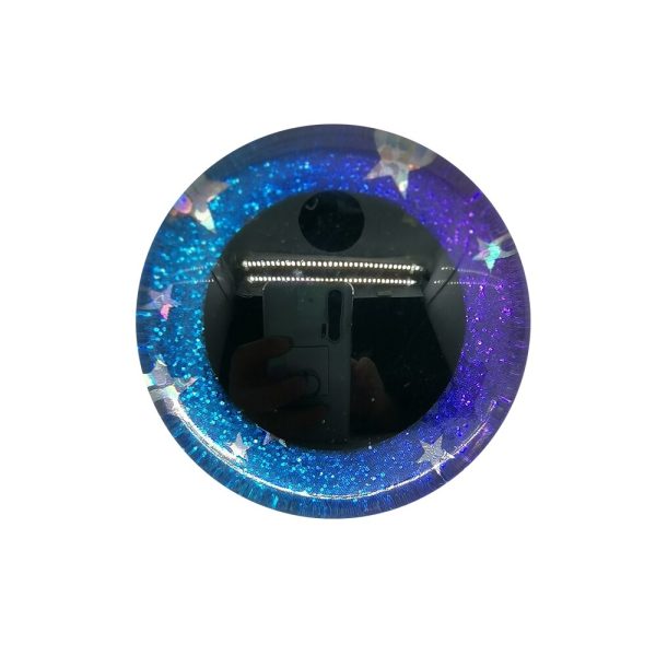 3D Findings Stuffed Toys Glitter Safety Eyes Nonwovens Hard Washer Clear Plush Doll Round Plastic Safety Eyes 16/18/20/25/30/35 - Image 2