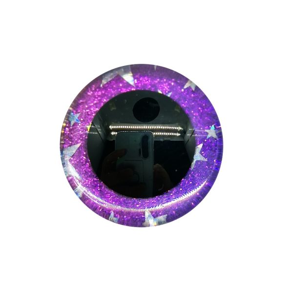 3D Findings Stuffed Toys Glitter Safety Eyes Nonwovens Hard Washer Clear Plush Doll Round Plastic Safety Eyes 16/18/20/25/30/35 - Image 3
