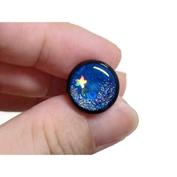 Glitter Colorful Animal Safety Plastic Eyes 10mm/12mm/14mm/16mm/18mm can be chosen come with washers - Image 2