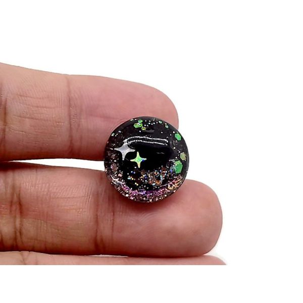 Handmade 3D Glitter Plush Plastic Safety Eyes For Toy Amigurumi Doll Making Eyes For Dolls 2pcs