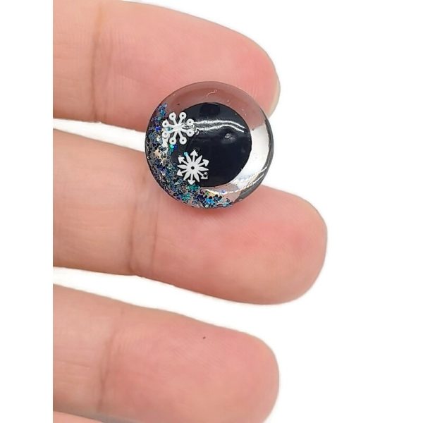 Handmade 3D Safety Eyes With Glitter For Amigurumi Crochet Doll Come With Washers 10 Colors 8 Sizes Can Be Choosen - Image 2