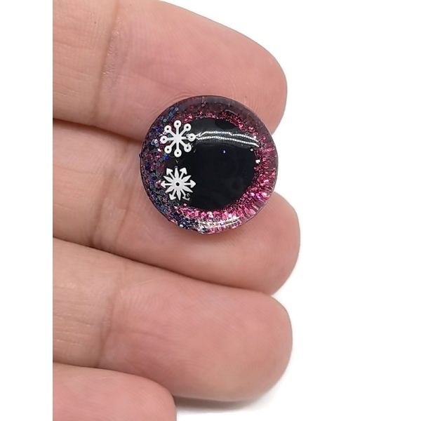 Handmade 3D Safety Eyes With Glitter For Amigurumi Crochet Doll Come With Washers 10 Colors 8 Sizes Can Be Choosen - Image 4