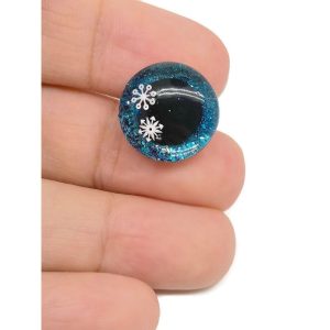 Handmade 3D Safety Eyes With Glitter For Amigurumi Crochet Doll Come With Washers 10 Colors 8 Sizes Can Be Choosen