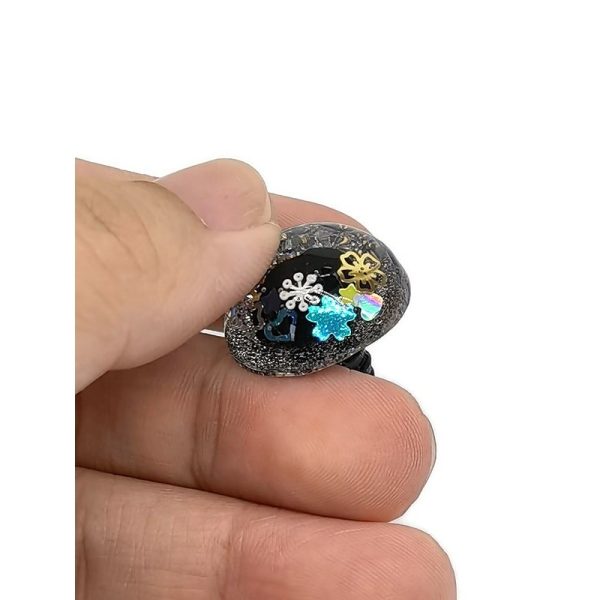 Handmade Safety Glitter Black Eyes 12mm/15mm/20mm/22mm Colorful Animal Doll Eyes for Amigurumi 2PCS/lot - Image 3
