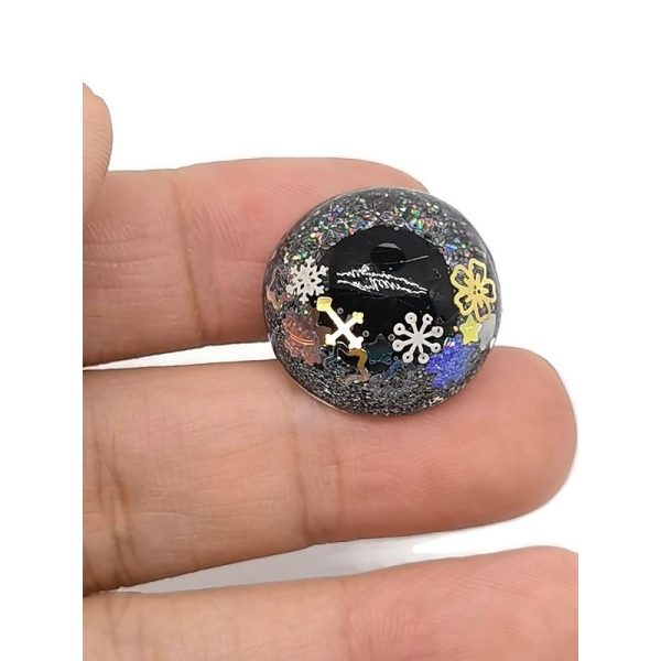 Handmade Safety Glitter Black Eyes 12mm/15mm/20mm/22mm Colorful Animal Doll Eyes for Amigurumi 2PCS/lot