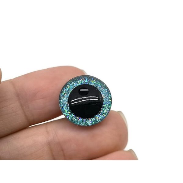 Plastic Safety Eyes Amigurumi With Glitter For Crochet Dolls 9mm-35mm Doll Eyes Handmade 3D Toy Eyes With Washers 24 Colors - Image 5