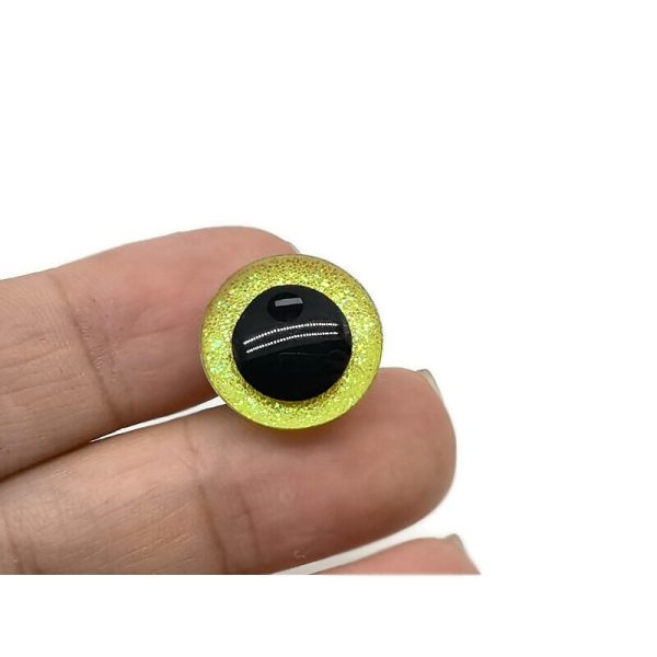 Plastic Safety Eyes Amigurumi With Glitter For Crochet Dolls 9mm-35mm Doll Eyes Handmade 3D Toy Eyes With Washers 24 Colors - Image 6