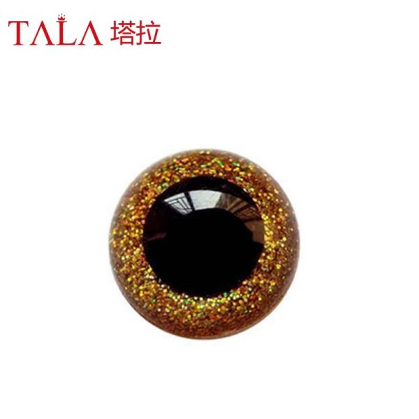 Safety Glitter Eyes Color Doll Eyes For Stuffed Doll Amigurumi Crochet Toys Plastic Eyes Doll Accessories Puppet Toy Plush Toy - Image 2